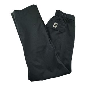 FootJoy DryJoys HydroLite Black Women Golf Rain Pants Waterproof Adjustable